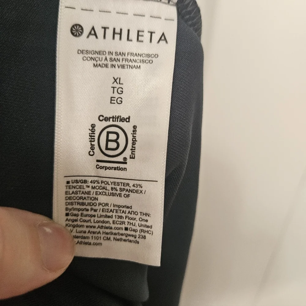 Athleta NWT Seasoft Straight Pant XL - Picture 4 of 7